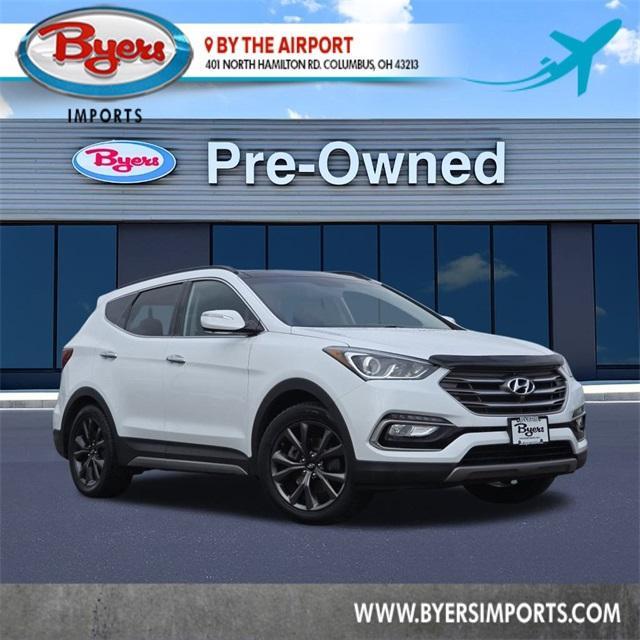 used 2017 Hyundai Santa Fe Sport car, priced at $16,897