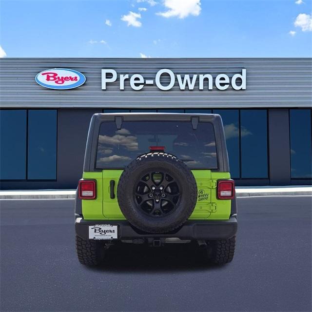 used 2021 Jeep Wrangler Unlimited car, priced at $32,990
