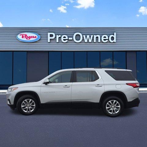 used 2021 Chevrolet Traverse car, priced at $18,499