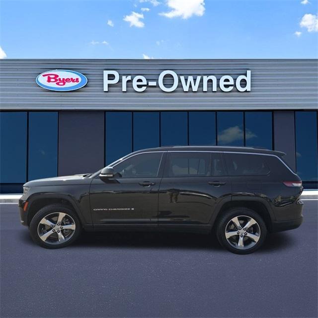 used 2022 Jeep Grand Cherokee L car, priced at $30,443