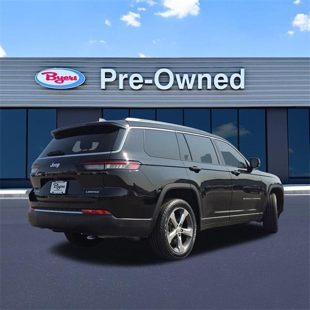 used 2022 Jeep Grand Cherokee L car, priced at $30,443
