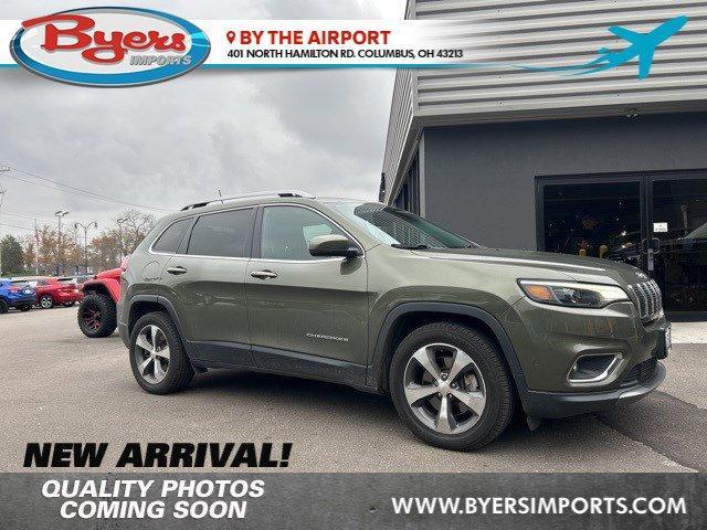 used 2019 Jeep Cherokee car, priced at $17,522