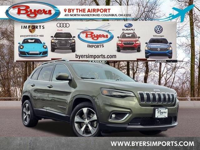 used 2019 Jeep Cherokee car, priced at $17,522