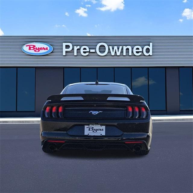 used 2021 Ford Mustang car, priced at $20,990