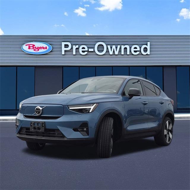 used 2023 Volvo C40 Recharge Pure Electric car, priced at $28,465