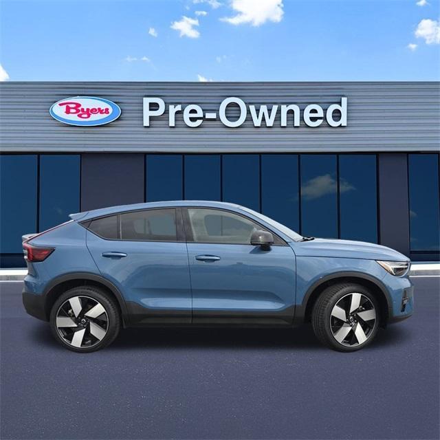 used 2023 Volvo C40 Recharge Pure Electric car, priced at $28,465