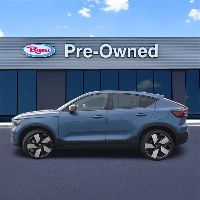 used 2023 Volvo C40 Recharge Pure Electric car, priced at $28,465