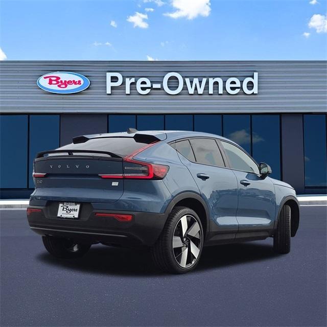 used 2023 Volvo C40 Recharge Pure Electric car, priced at $28,465