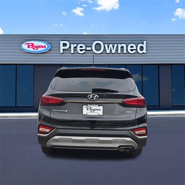 used 2019 Hyundai Santa Fe car, priced at $13,999