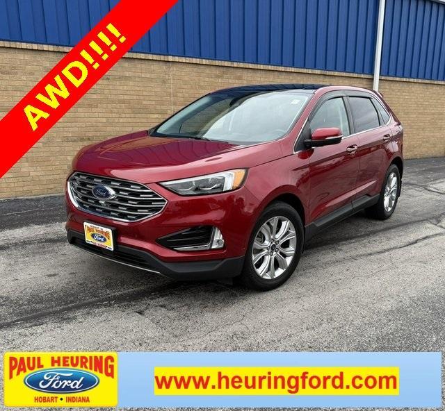 used 2021 Ford Edge car, priced at $22,994