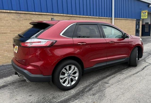 used 2021 Ford Edge car, priced at $22,994