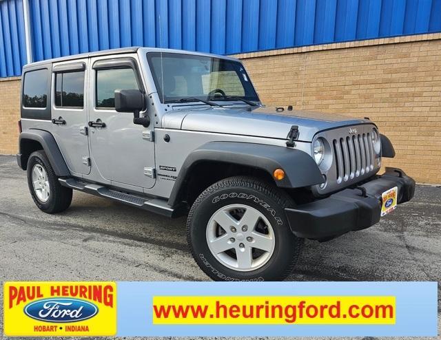 used 2018 Jeep Wrangler JK Unlimited car, priced at $23,729