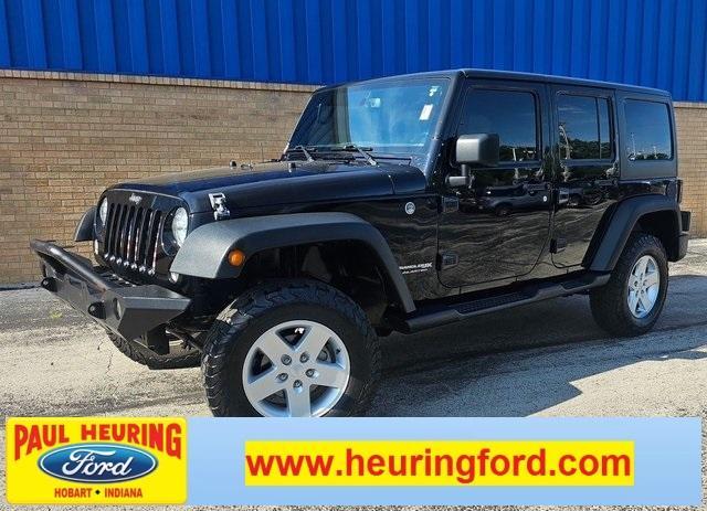 used 2018 Jeep Wrangler JK Unlimited car, priced at $21,989