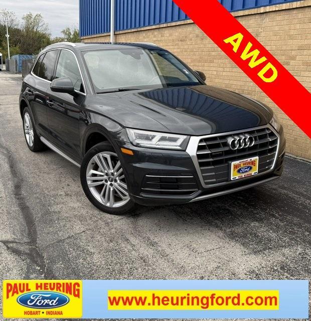 used 2018 Audi Q5 car, priced at $17,750