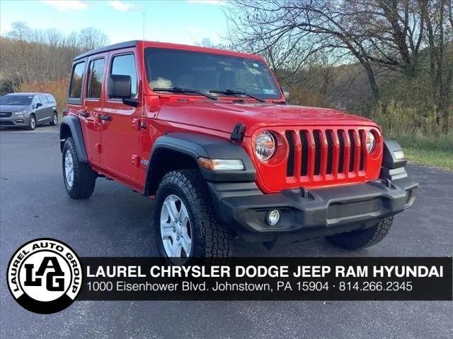 used 2021 Jeep Wrangler Unlimited car, priced at $28,980