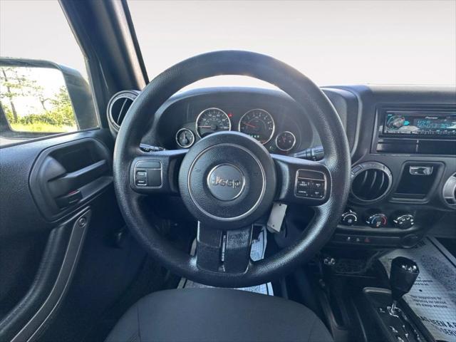 used 2015 Jeep Wrangler Unlimited car, priced at $14,987