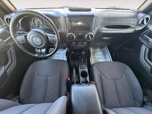 used 2015 Jeep Wrangler Unlimited car, priced at $14,987