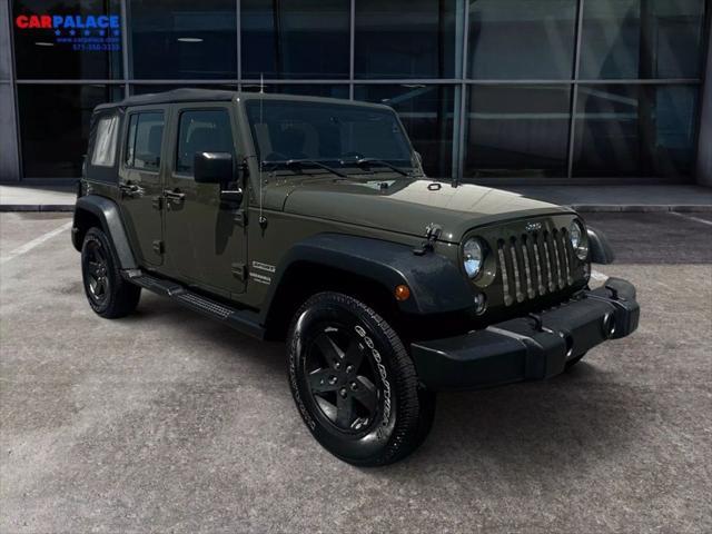 used 2015 Jeep Wrangler Unlimited car, priced at $14,987