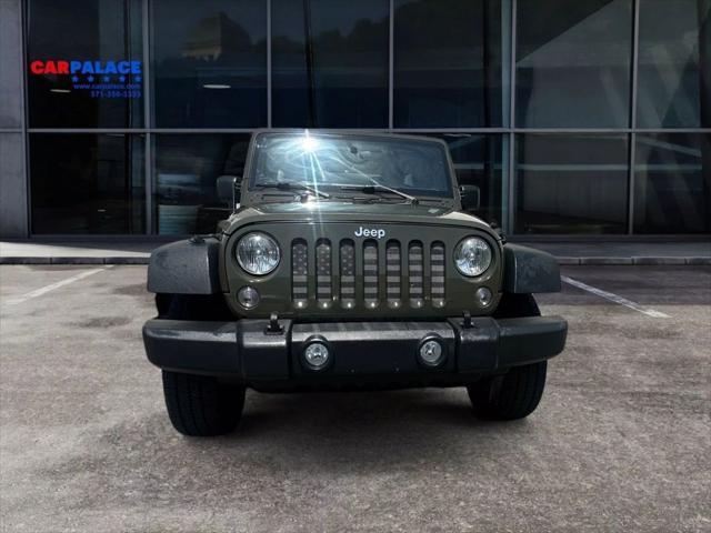 used 2015 Jeep Wrangler Unlimited car, priced at $14,987