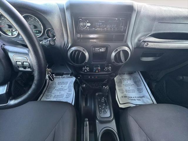 used 2015 Jeep Wrangler Unlimited car, priced at $14,987
