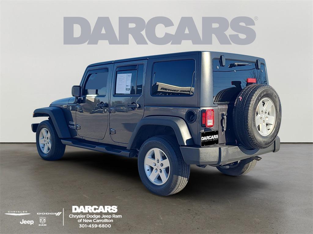used 2017 Jeep Wrangler Unlimited car, priced at $15,953
