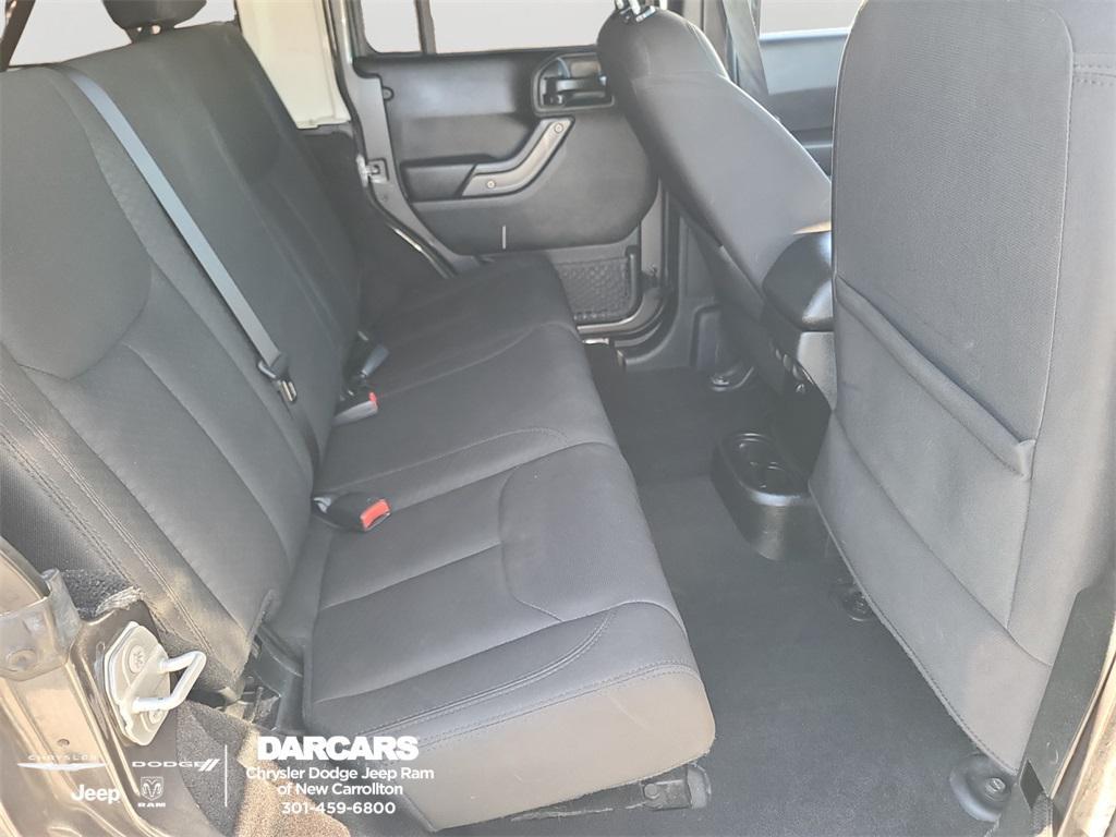 used 2017 Jeep Wrangler Unlimited car, priced at $15,953