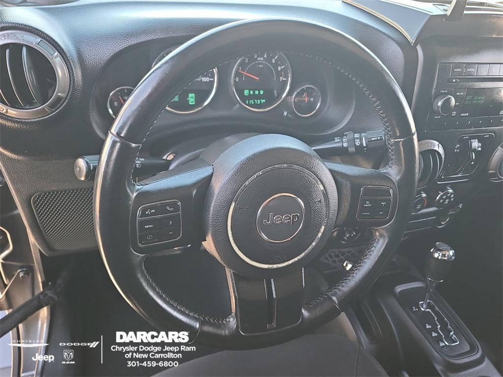 used 2017 Jeep Wrangler Unlimited car, priced at $15,953