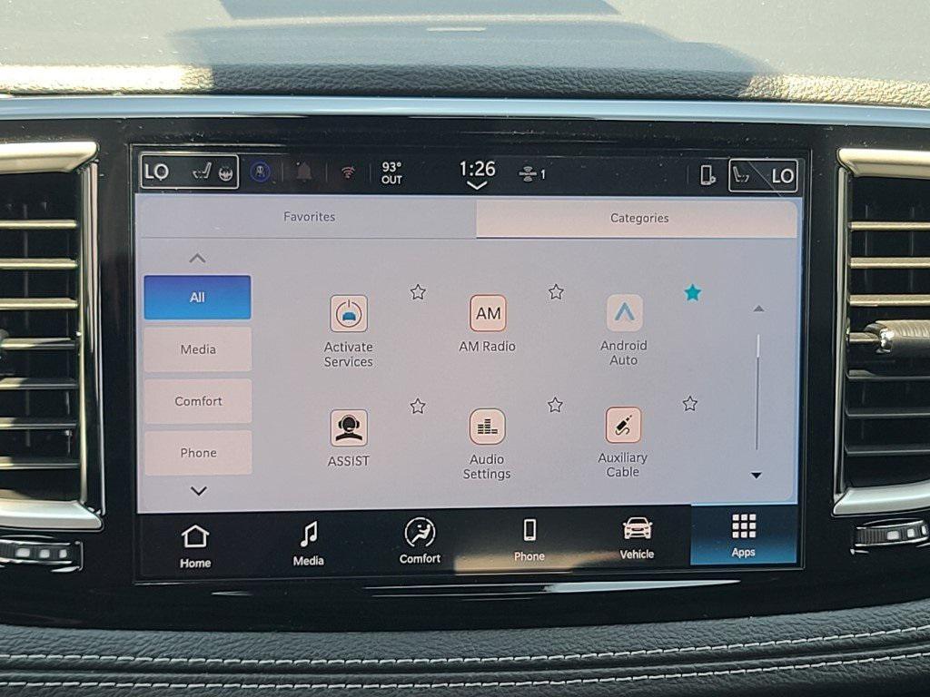 new 2025 Chrysler Pacifica car, priced at $42,286