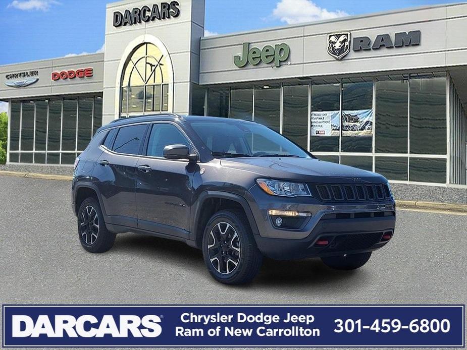 used 2021 Jeep Compass car, priced at $17,880