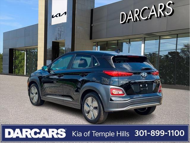 used 2021 Hyundai Kona EV car, priced at $20,000