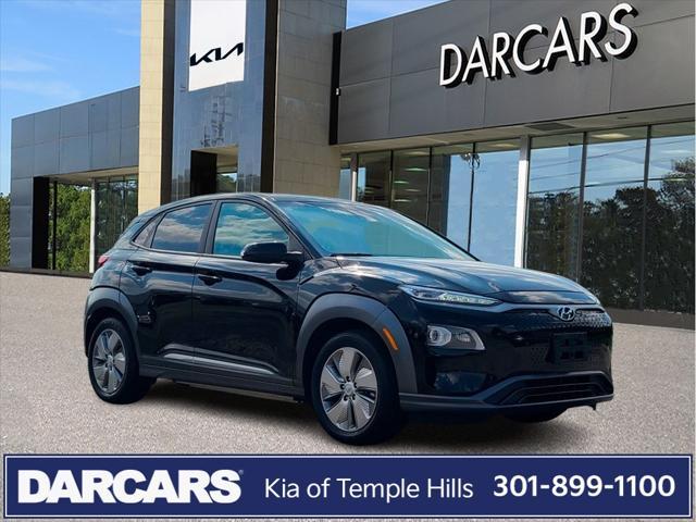 used 2021 Hyundai Kona EV car, priced at $20,000