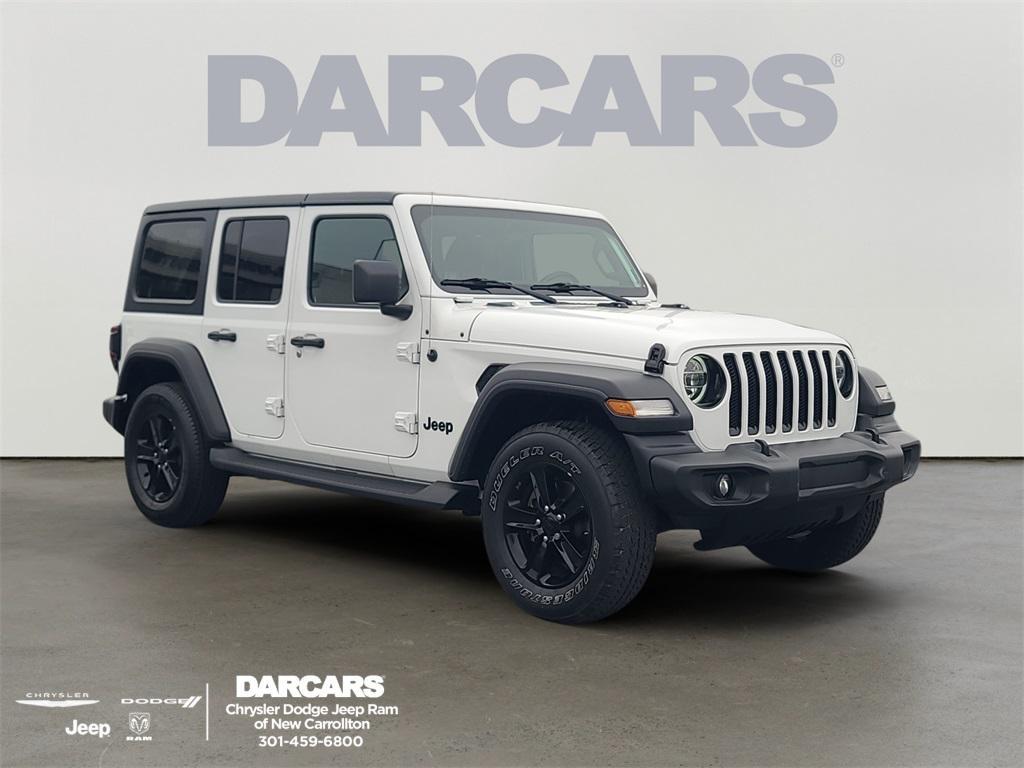 used 2021 Jeep Wrangler Unlimited car, priced at $29,107