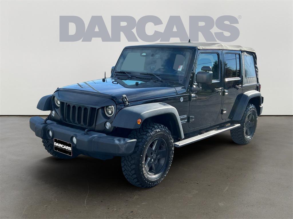 used 2017 Jeep Wrangler Unlimited car, priced at $15,077