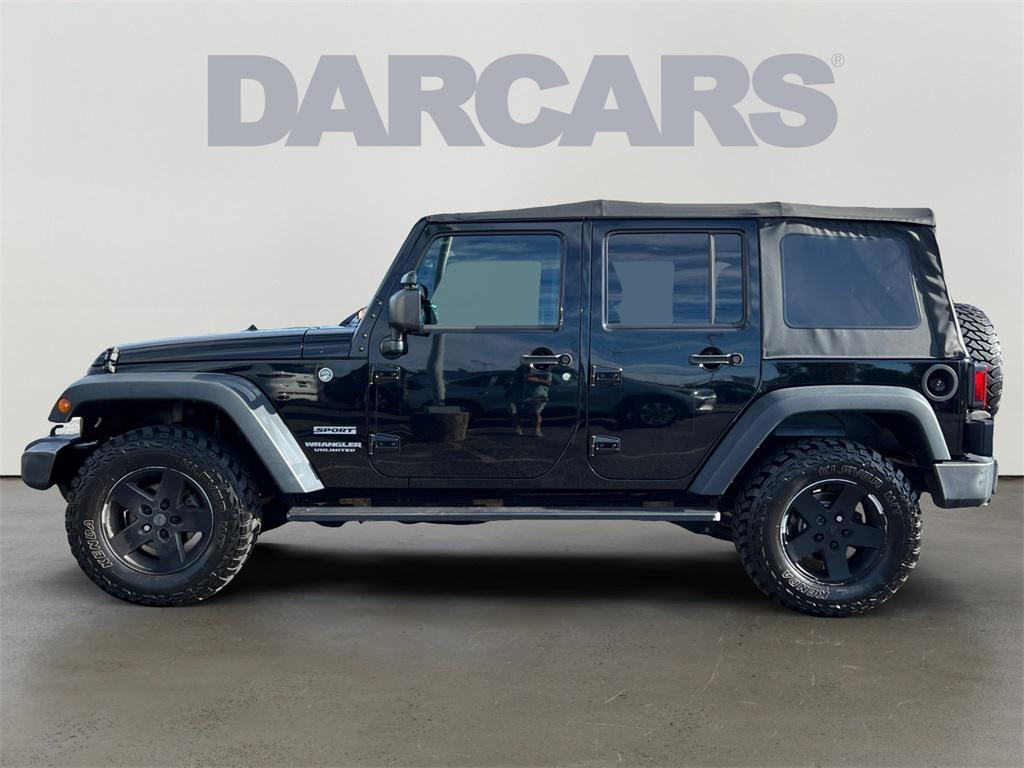 used 2017 Jeep Wrangler Unlimited car, priced at $15,077