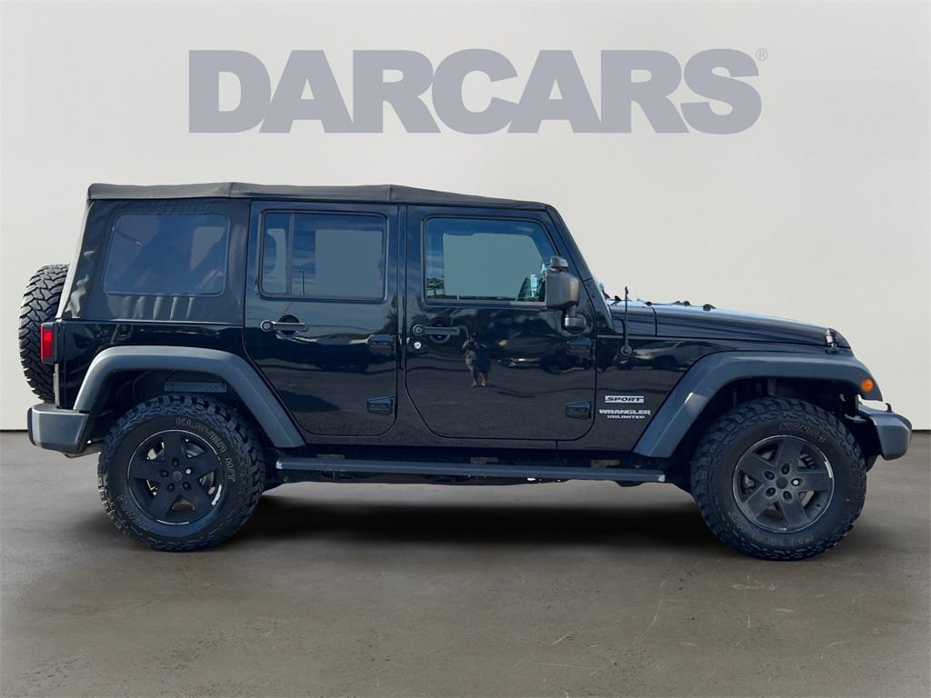 used 2017 Jeep Wrangler Unlimited car, priced at $15,077