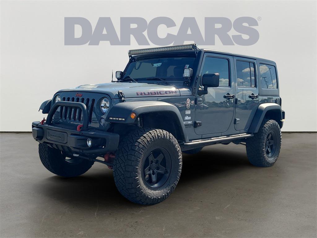 used 2015 Jeep Wrangler Unlimited car, priced at $17,657