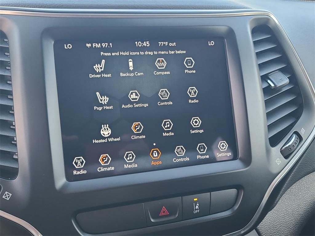 used 2022 Jeep Cherokee car, priced at $20,500