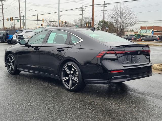 used 2024 Honda Accord Hybrid car, priced at $25,500