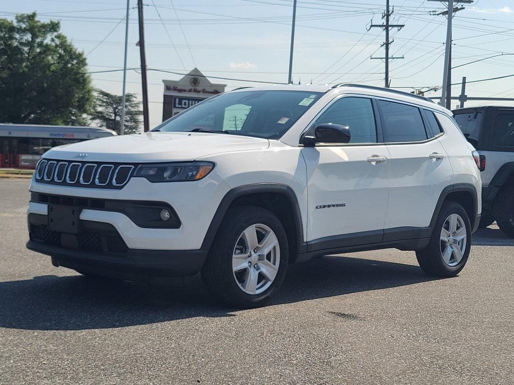 used 2022 Jeep Compass car, priced at $22,038