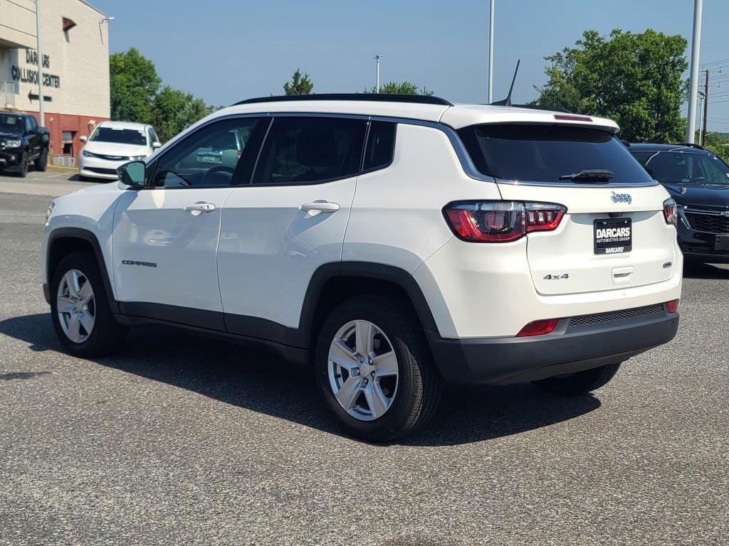 used 2022 Jeep Compass car, priced at $22,038