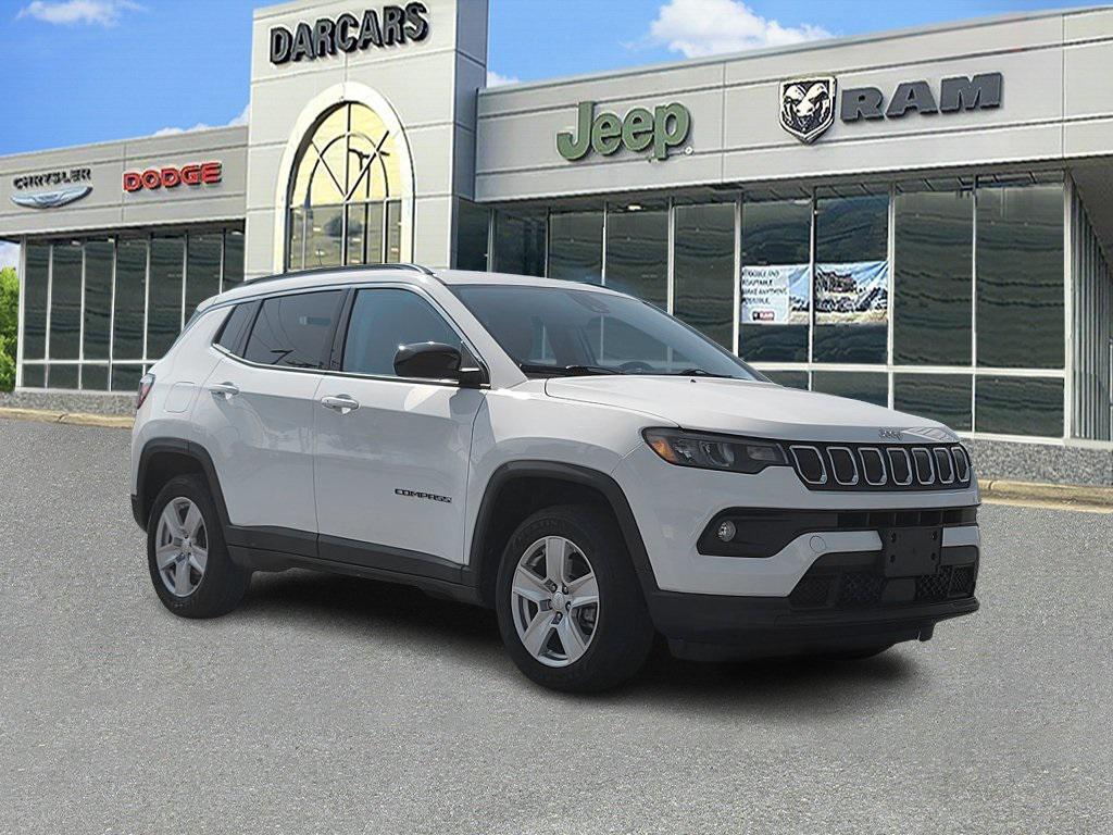 used 2022 Jeep Compass car, priced at $22,038