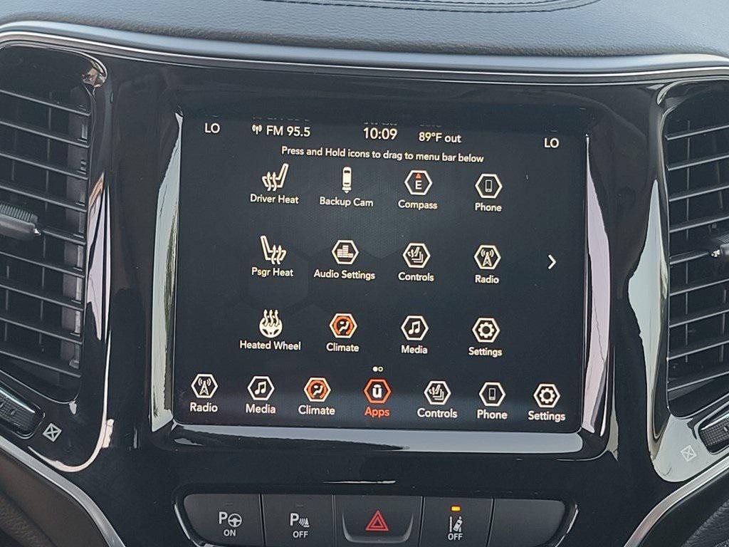 used 2022 Jeep Cherokee car, priced at $25,500