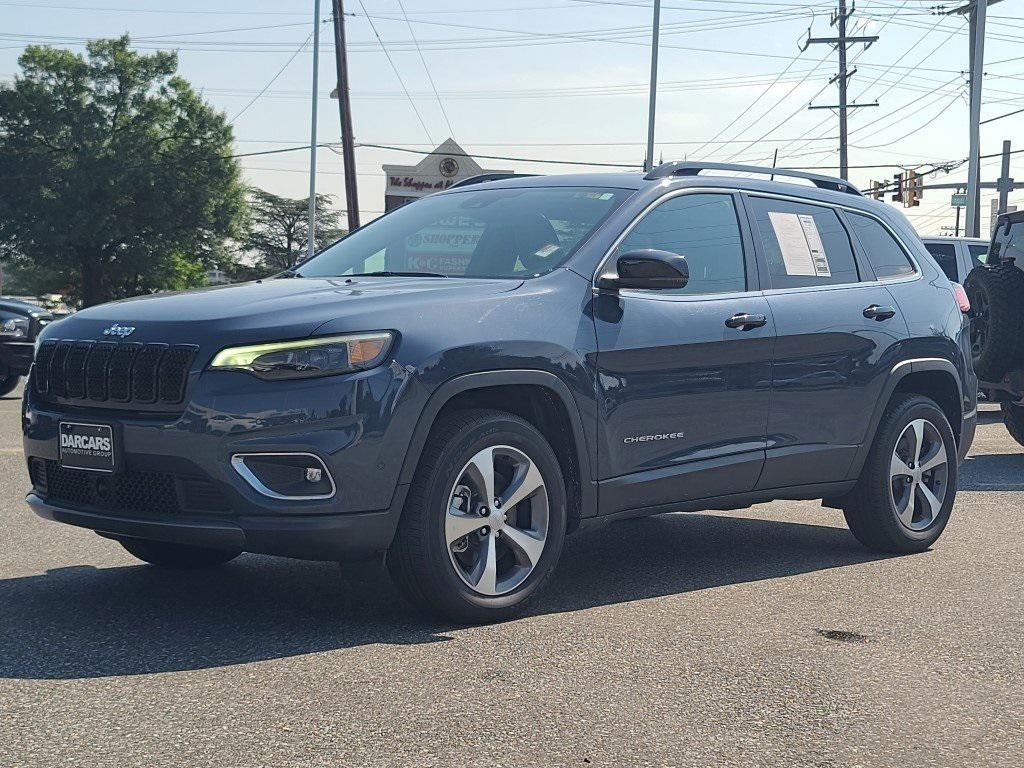 used 2022 Jeep Cherokee car, priced at $25,500