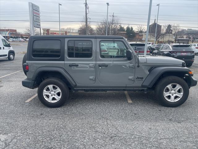 used 2022 Jeep Wrangler Unlimited car, priced at $32,358