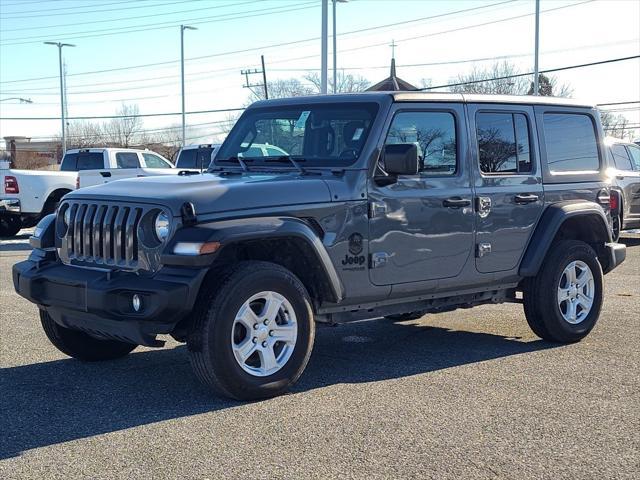 used 2022 Jeep Wrangler Unlimited car, priced at $30,900