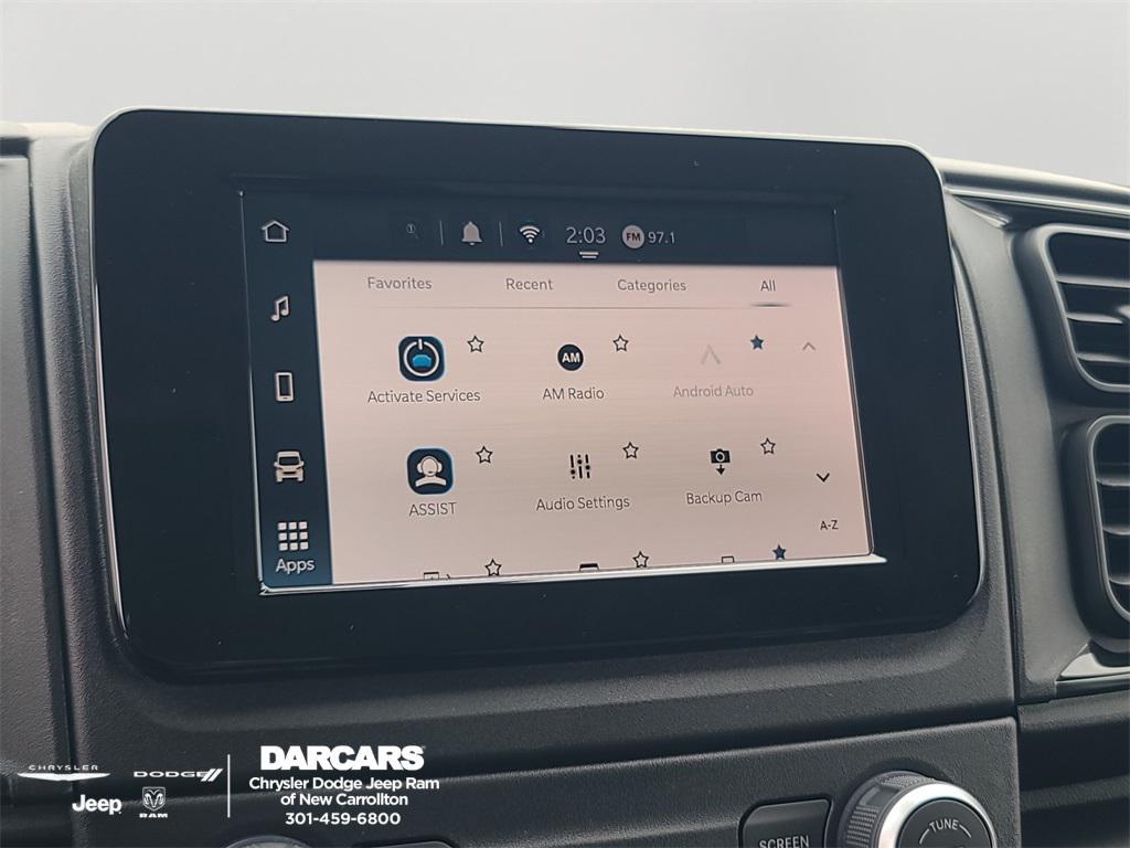 new 2026 Ram ProMaster 1500 car, priced at $43,015