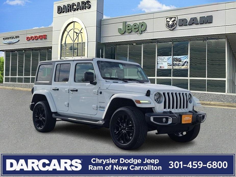 used 2021 Jeep Wrangler Unlimited 4xe car, priced at $38,997
