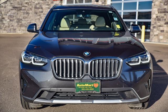 used 2022 BMW X3 car, priced at $34,529