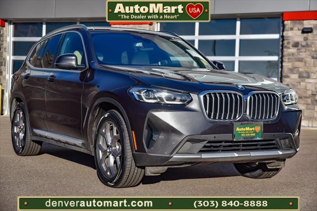 used 2022 BMW X3 car, priced at $34,529