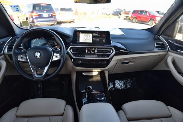 used 2022 BMW X3 car, priced at $34,529